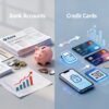 مقارنة بين أنواع الحسابات البنكية وبطاقات الائتمان